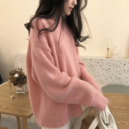 Pull en mohair